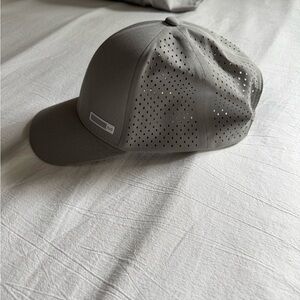 COPY - Melon Gray Perforated Baseball Cap excellent condition